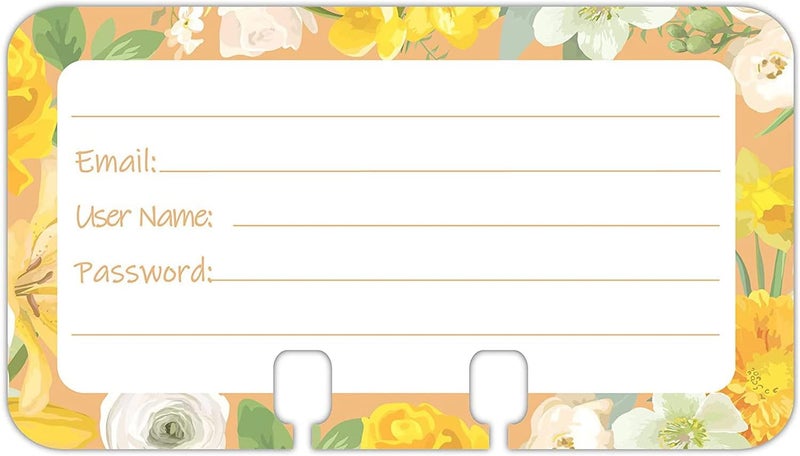 DIELLY 2 1/4" x 4" Rotary File Card Refills for Rolodex (C-Card) - Image 1